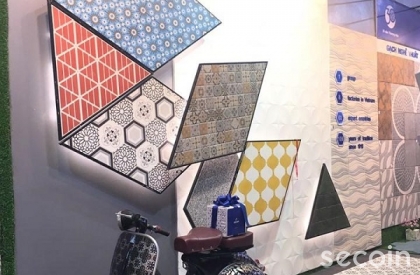 Trưng bày tại hội chợ Vietbuild